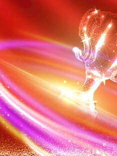 梦幻炫彩灵动光影之舞