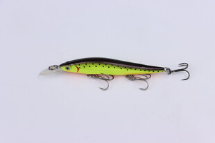 黄绿相间路亚鱼饵