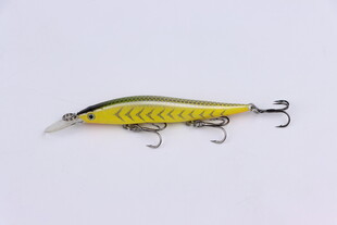 黄色仿真路亚饵