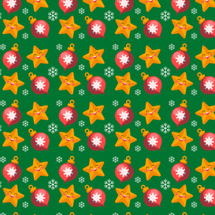 圣诞主题星星图案背景