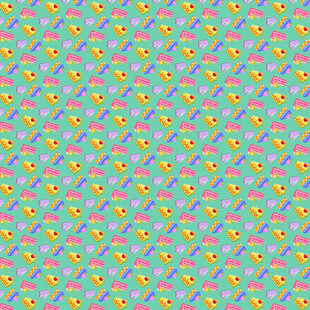 多彩几何图案背景纹理