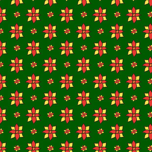 圣诞风红绿礼物图案背景