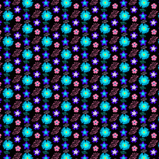 多彩圆点几何图案背景