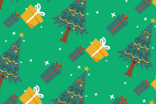 圣诞主题图案背景