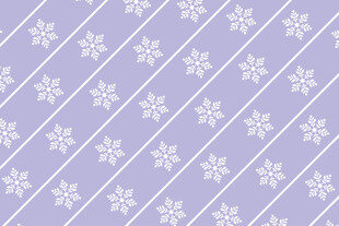 淡紫色雪花条纹图案背景