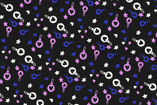 多彩几何图案无缝背景