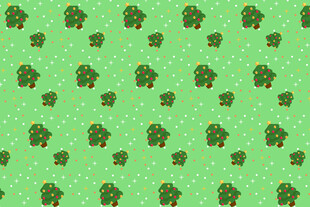 绿色三叶草图案背景