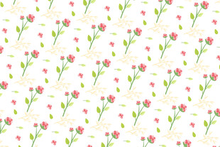 粉色小花无缝图案背景