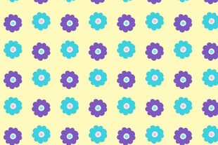 多彩花卉图案背景