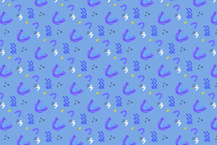 蓝色雨滴月亮图案背景