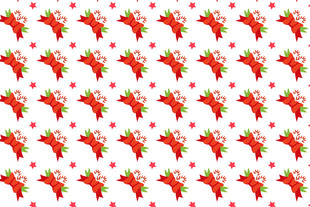 草莓图案背景纹理