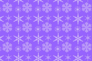 紫色雪花图案背景纹理