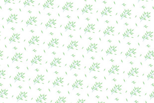 清新绿色花卉图案背景