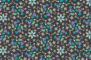 多彩碎花图案背景