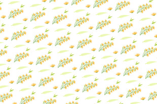 清新花卉水果图案背景