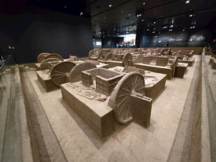 殷墟博物馆车马坑