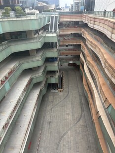 多层立体停车库俯瞰