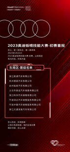 2023奥迪钣喷大赛喜报