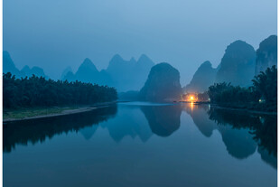 漓江晨景
