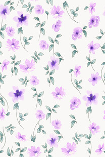 紫色小花花卉图案背景