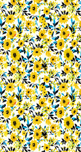 向日葵花卉图案设计素材