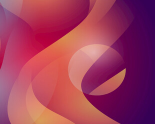 绚丽渐变流体艺术图案