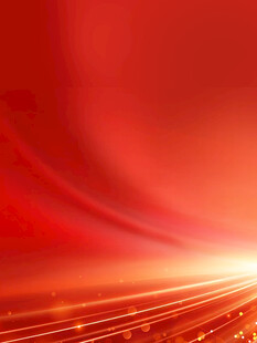 红色炫光科技背景图