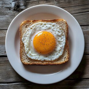 煎蛋吐司
