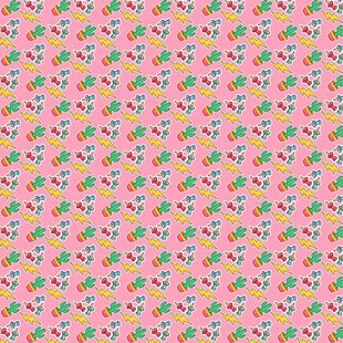 粉色碎花图案背景