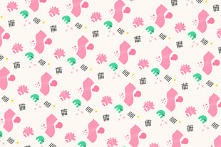 粉色动物图案背景纹理