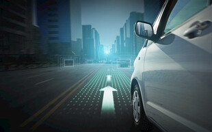 城市道路上的自动驾驶汽车