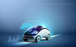 未来智能汽车高速行驶