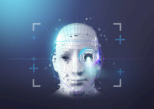 科技感人工智能头像