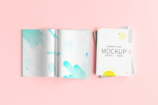 A4画册智能样竖版画册样机