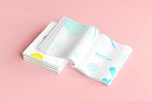 A4画册智能样竖版画册样机