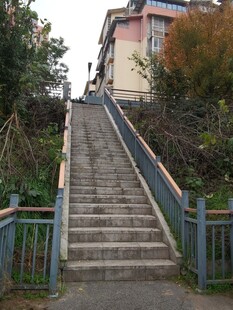 户外石阶步道景观