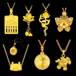 黄金珠宝产品图