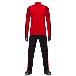 红色运动套装展示