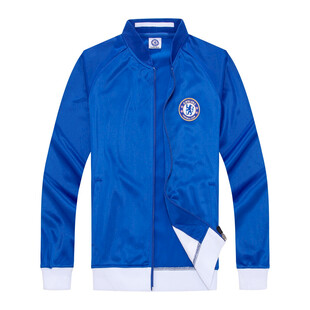 蓝色切尔西足球俱乐部外套