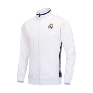 皇家马德里白色运动外套