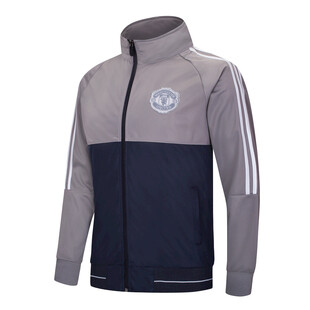 男士拼色运动拉链外套