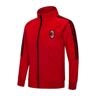 红色运动夹克外套