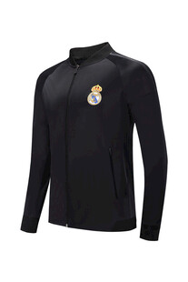 黑色长袖运动夹克