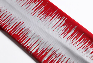 红白相间流苏装饰带