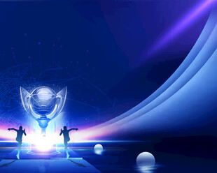 科技感未来机器人场景