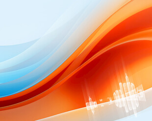 炫彩波浪背景图