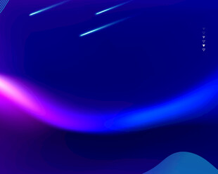 梦幻渐变霓虹光效背景图