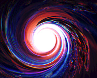 绚丽旋涡光效图案