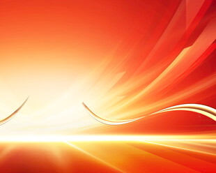 炫彩红色科技感背景画面