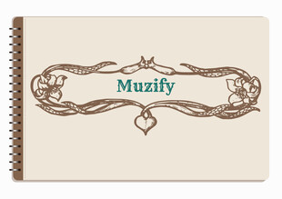 线圈本 复古边框